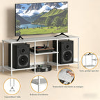 Industrial Shelf TV Furniture Piece 114 X 30