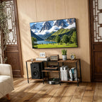 Industrial Shelf TV Furniture Piece 114 X 30