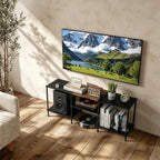Industrial Shelf TV Furniture Piece 114 X 30