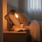 Industrial Steampunk Pipe Table Lamp Vintage Retro Desk