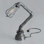 Industrial Steampunk Pipe Table Lamp Vintage Retro Desk
