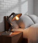 Industrial Steampunk Pipe Table Lamp Vintage Retro Desk