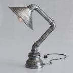 Industrial Steampunk Pipe Table Lamp Vintage Retro Desk