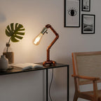 Industrial Steampunk Pipe Table Lamp Vintage Retro Desk