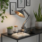 Industrial Steampunk Pipe Table Lamp Vintage Retro Desk