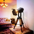 Industrial Tripod Floor Lamp Stand Lights 5m Cable