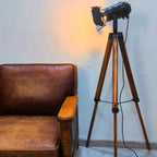Industrial Tripod Floor Lamp Stand Lights 5m Cable