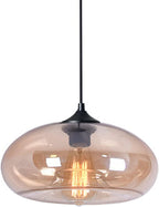 Industrial Vintage Colourful Glass Pendant Light Retro Loft