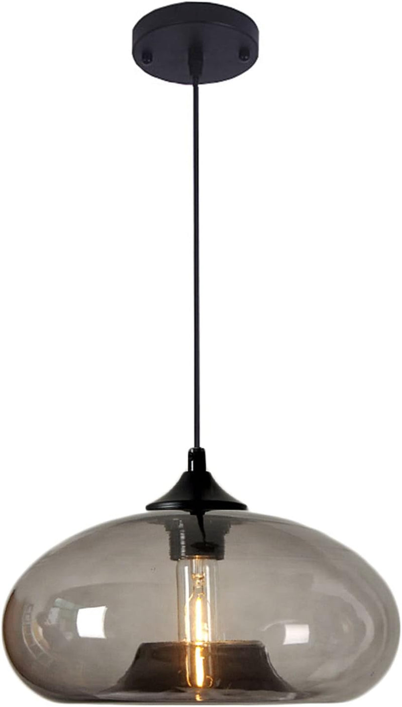 Industrial Vintage Colourful Glass Pendant Light Retro Loft