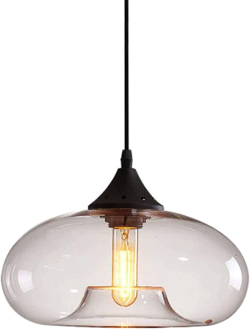 Industrial Vintage Colourful Glass Pendant Light Retro Loft
