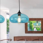 Industrial Vintage Colourful Glass Pendant Light Retro Loft