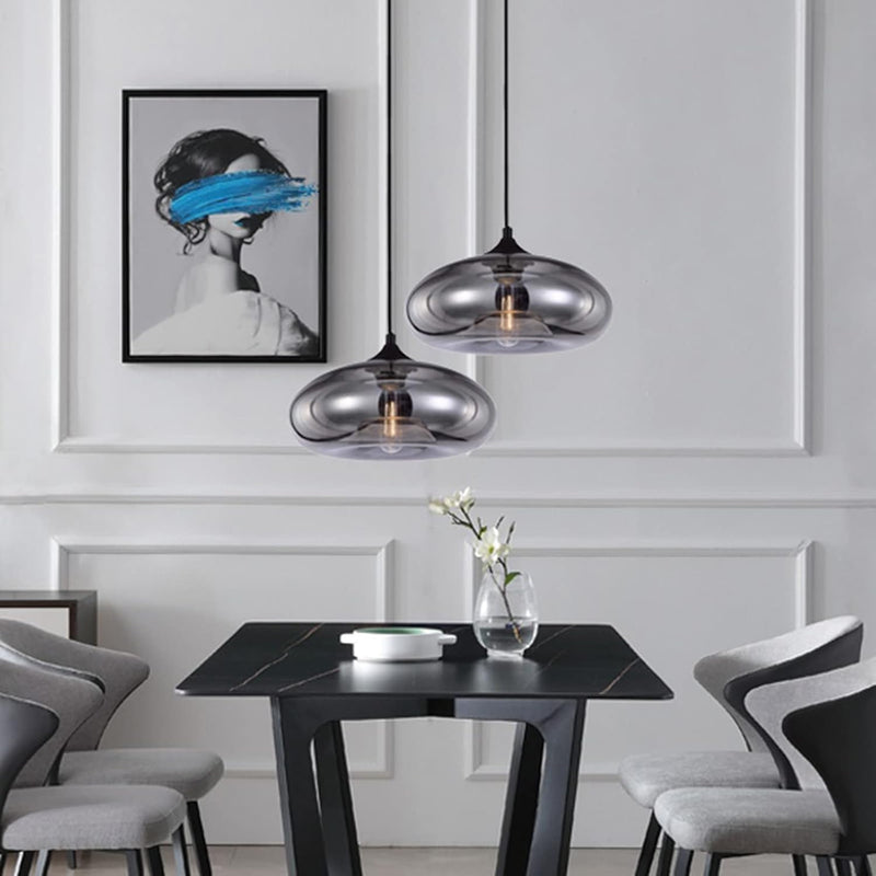 Industrial Vintage Colourful Glass Pendant Light Retro Loft