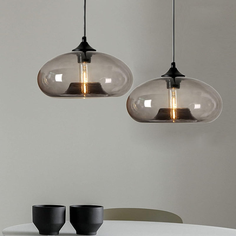 Industrial Vintage Colourful Glass Pendant Light Retro Loft