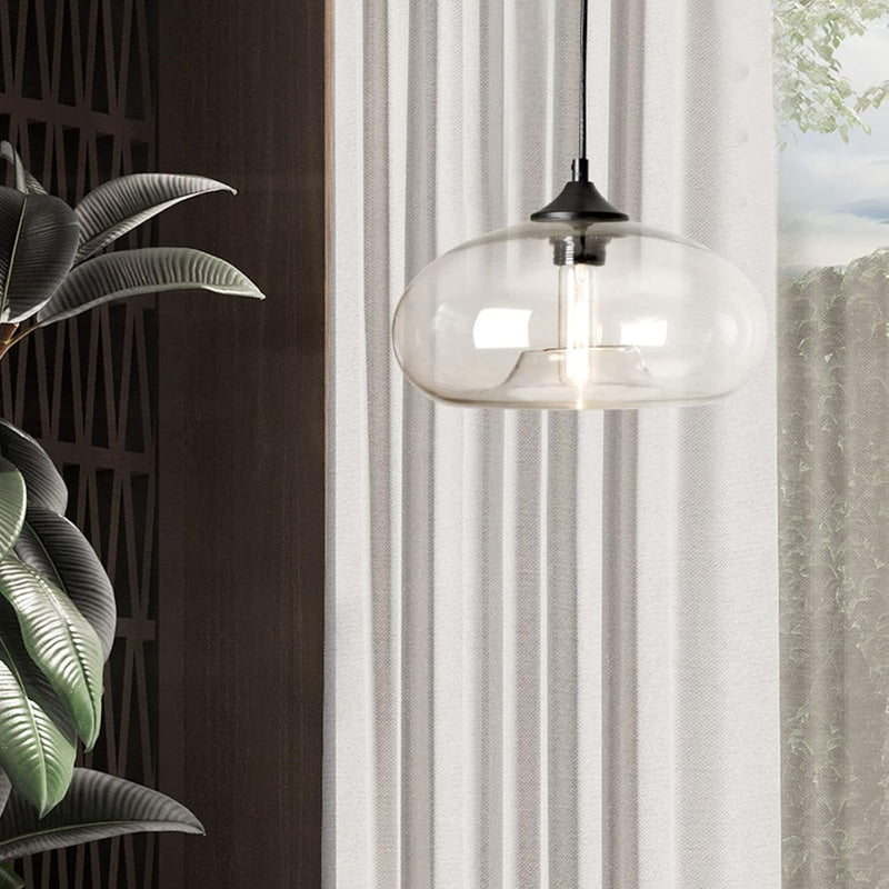 Industrial Vintage Colourful Glass Pendant Light Retro Loft