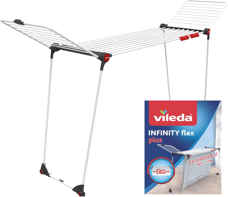 Infinity Flex Plus Clothes Airer Large Extendable Drying