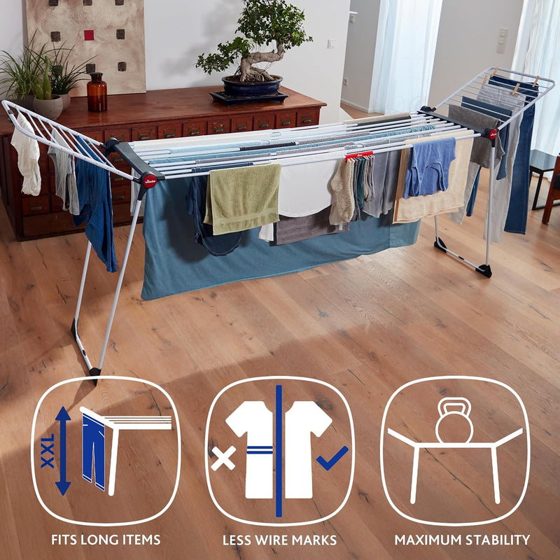 Infinity Flex Plus Clothes Airer Large Extendable Drying