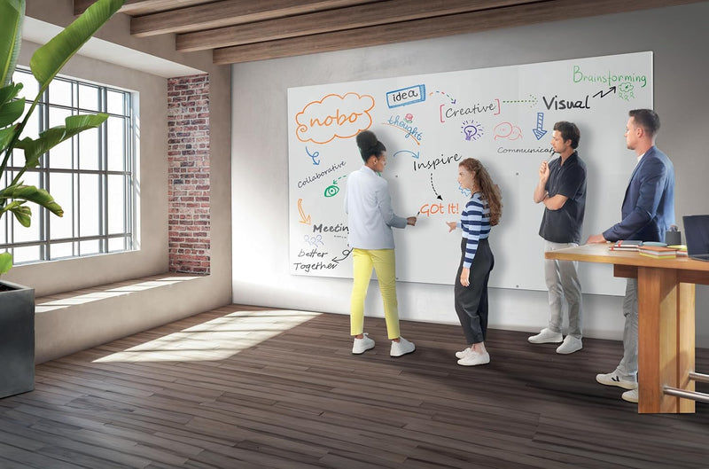 Infinity Frameless Magnetic Whiteboard 900 X 600MM