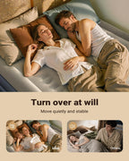 Inflatable Air Mattress Airbed with Built-In Electric Pump
