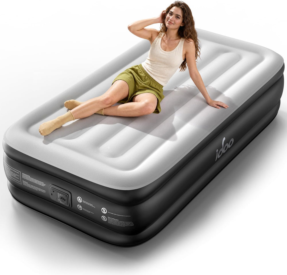 Airbed Inflatable Air Mattress with Built-In Electric Pump