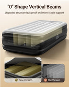 Inflatable Air Mattress Airbed with Built-In Pump Blow
