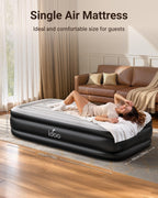 Inflatable Air Mattress Airbed with Built-In Pump Blow