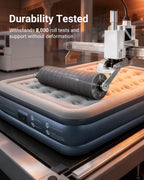 Inflatable Air Mattress Bed with Built-In Electric Pump