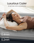 Inflatable Air Mattress Bed with Built-In Electric Pump