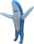 Inflatable Costume Adult Shark Costume- Funny Dress Party