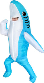 Inflatable Costume Adult Shark Costume- Funny Dress Party