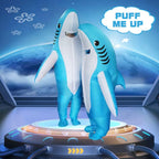 Inflatable Costume Adult Shark Costume- Funny Dress Party