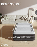 Inflatable Mattress Air Bed with Built-In Electric Pump
