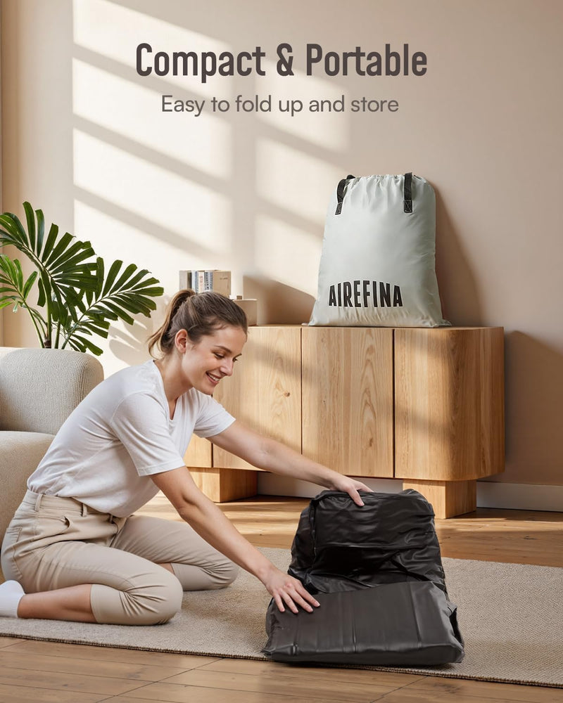 Inflatable Mattress Air Bed with Built-In Pump Blow