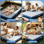 Inflatable Mattress Air with Wireless Battery Pump