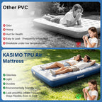 Inflatable Mattress Air with Wireless Battery Pump