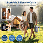 Inflatable Mattress Air with Wireless Battery Pump