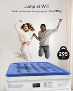 Inflatable Mattress Airbed with Built-In Pump