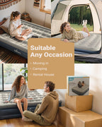 Inflatable Mattress Airbed with Built-In Pump