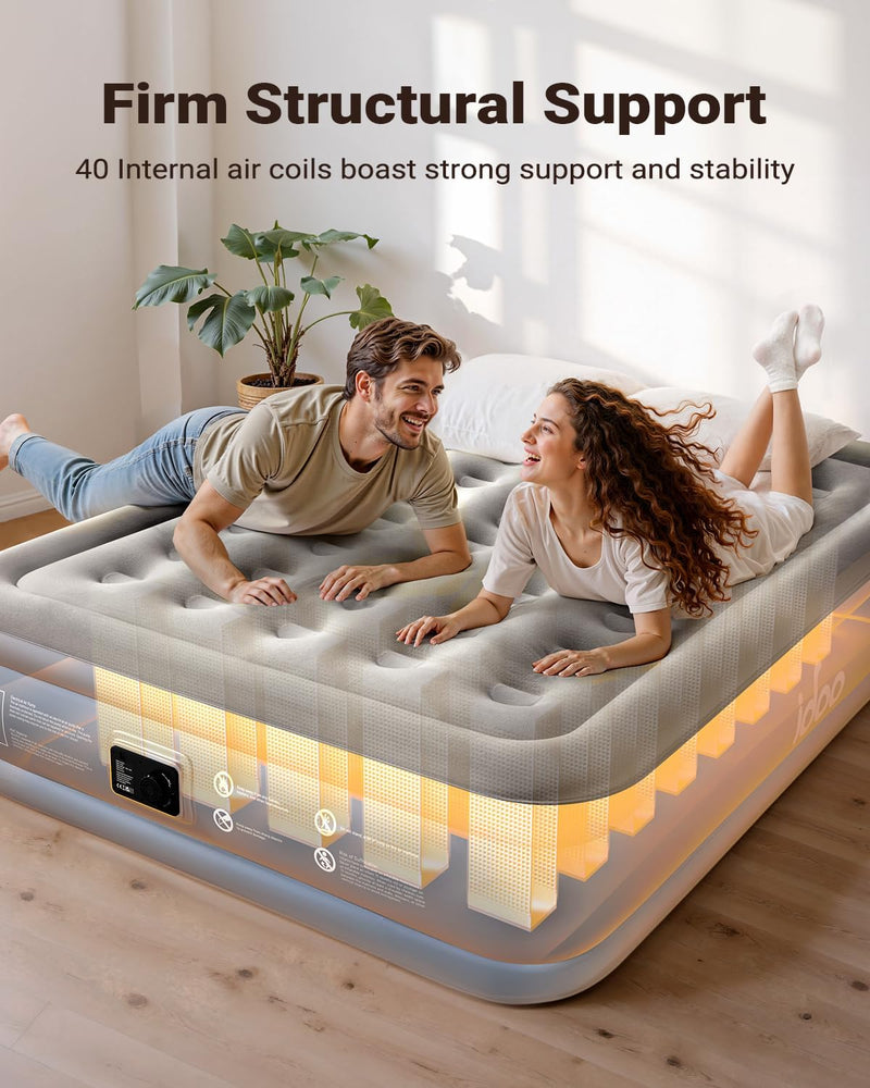 Inflatable Mattress Airbed with Built-In Pump
