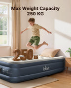 Inflatable Mattress Airbed with Built-In Pump