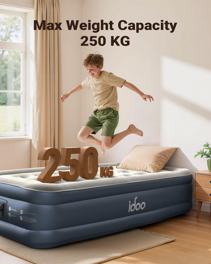 Inflatable Mattress Airbed with Built-In Pump