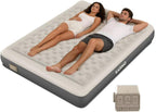 Inflatable Mattress Tpu Airbed with Built-In Battery