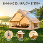 Inflatable Tent for Camping 4-6 Person with Skylight