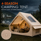 Inflatable Tent for Camping 4-6 Person with Skylight