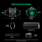 Inline Fan Carbon Filter Ducting Kit