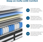 Inofia Sleep Mattress Memory Foam 11 Inch Hybrid