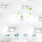 Inofia Sleep Mattress Memory Foam 11 Inch Hybrid