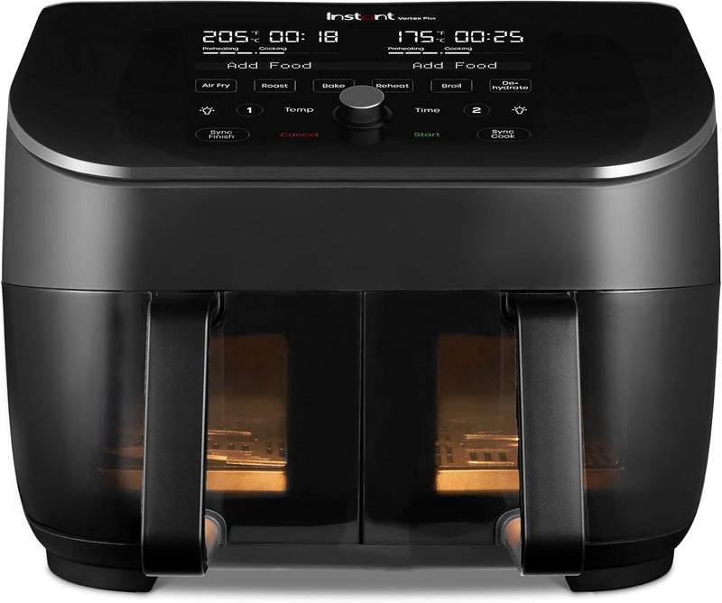 Vortex Dual Air Fryer Large 8L Twin
