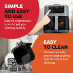Vortex Dual Air Fryer Large 8L Twin