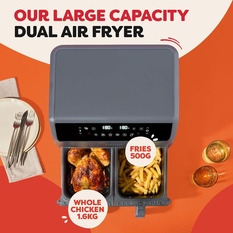 Vortex Dual Air Fryer Large 8L Twin