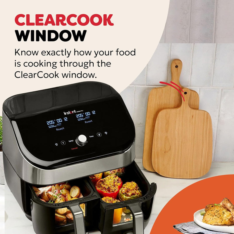 Vortex Dual Air Fryer Large 8L Twin